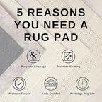 Livabliss Odelia Vintage Bohemian Runner Area Rug,2'7" x 7'3",Black
