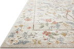 Loloi Rifle Paper Co. Laurel Collection LAU-05 Ivory 2'-8" x 4' Accent Rug