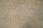 Rug Source Transitional Collection, 5x8 Rug, Hand Knotted Beige & Ivories All-Over Rug, Oriental Viscose Silk Carpet for Foyer, Entryway and Hallway
