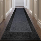 Machine Washable Kitchen Rug 32" x 84", Non Slip Kitchen Mat for Floor, Absorbent Entrance Runner Rug for Bedroom, Hallway, Bathroom, Door (Roll Packing)