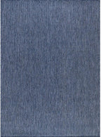 CAMILSON Outdoor Rug 8x10 Modern Area Rugs for Indoor and Outdoor Patios and Porches - Waterproof, Washable, Non-Shedding, Easy-to-Clean Outside Carpet (8 x 10, Solid - Navy Blue)