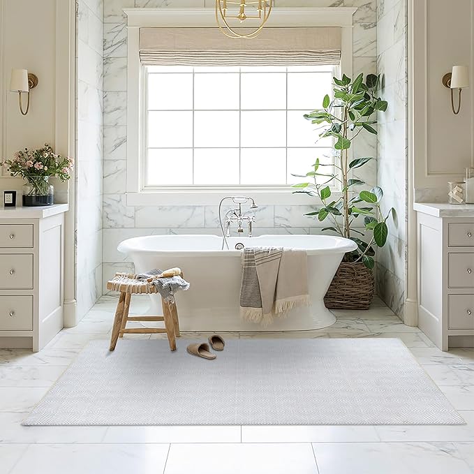 Fame Living Washable Area Rug. Modern Farmhouse. Vintage. Turkish. Bohemian. Distressed. Oriental. Traditional. Rugs for Living Room. Dining. Bedroom. Office. Entryway. Foyer. (864CC, 7'5" x 9'8")