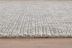Beverly Rug Easy Jute Gray Rug 4x6 Solid Washable Durable Outdoor Indoor Area Rugs for Living Dining Room Patio Office Stain Resistant Non Shedding Casual Indoor Outside Carpet (4 x 6 Gray)