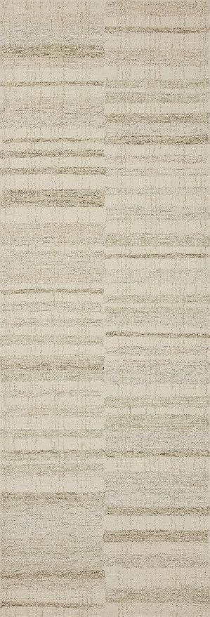 Loloi Chris Loves Julia Chris Collection CHR-02 Natural/Sage 7'-9'' x 9'-9'', .50" Pile Height, Area Rug
