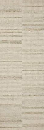 Loloi Chris Loves Julia Chris Collection CHR-02 Natural/Sage 2'-6'' x 11'-6'', .50" Pile Height, Runner Rug