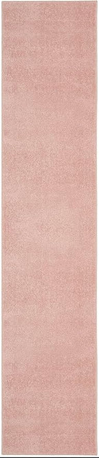 Nourison Home Nourison Essentials Pink 2'2" x 16' Area Rug - Easy Clean, Non Shedding, Bed Room, Living Room, Dining Room, Kitchen (16' Runner)