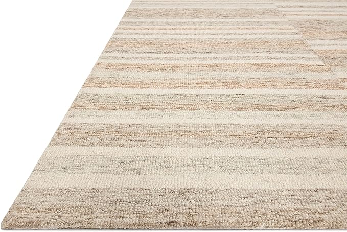 Loloi Chris Loves Julia Chris Collection CHR-03 Ivory/Clay 5'-0'' x 7'-6'', .50" Pile Height, Area Rug