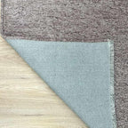 Alfa Rich 7x10 Dark Gray Washable Area Rugs for Living Room Bedroom Kitchen Cotton Decor Solid Rug