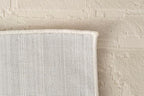 Revival Rugs Ebb 5'3"x8' Washable Area Rug for Living Room Bedroom - 100% Recycled Oeko-TEX Certified, Medium Pile, Beige, Cream