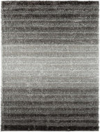 LUXE WEAVERS Lantanas Collection 7119 Grey 8x10 Modern Geometric Area Rug
