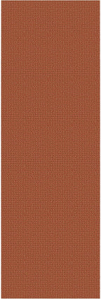 KOZYFLY Runners for Hallways 2x7 ft Washable Kitchen Runner Non Slip Rubber Backed Hall Runners Cotton Entryway Runner Rugs Floor Carpet for Indoor Backdoor Bedroom Kitchen, Orange/Tan