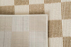 Revival Rugs Gambit 9'2"x12'2" Washable Area Rug for Living Room Bedroom - 100% Recycled Oeko-TEX Certified, Medium Pile, Camel, Beige