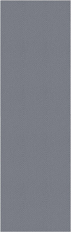 2x8 Ft Braided Runner Rug Washable Runners for Hallways Kitchen Runner Rug with Rubber Backing Cotton Entryway Runner Indoor, Woven Floor Carpet for Hall Kitchen Bedroom, Grey