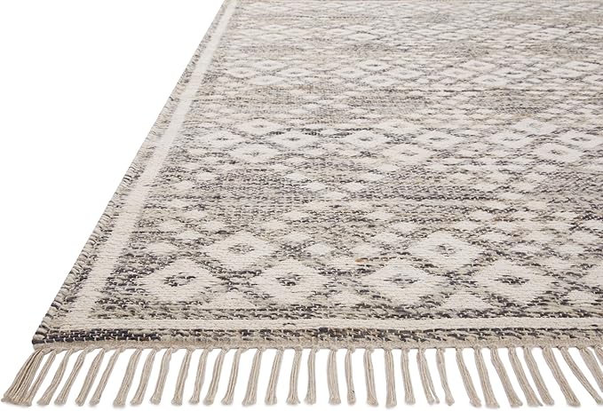 Loloi Angela Rose Rivers Collection RIV-01 Denim/Ivory 2'-6" x 7'-6" Reversible Runner Rug