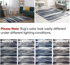 Keen Home Design Area Rugs - 2x3 Non-Shedding, Abstract Rugs for Kitchen, Living Room, Bedroom, Dining Room, Entryway - Size: 2' x 3', Multi