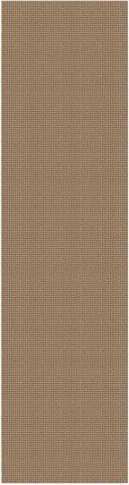 IOHOUZE Washable Runner Rug 3x10 Non Slip Rubber Backed Long Hallway Runner Entryway Runner Indoor, Kitchen Rugs Woven Cotton Floor Carpet for Hall Entrance, Orange/Tan/Brown
