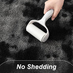 Large Area Rugs for Living Room Bedroom, 5 x 8 Ft Non-Slip Tie-Dyed Modern Area Rug, Soft Thickened Memory Foam Rug, Minimalist Indoor Carpet for Boys Girls Room Nursery Dorm Home Decor, Dark Grey