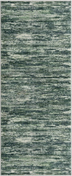 2x5 Modern Abstract Runner Rug for Hallways, Dark Green Super Soft Hallway Decor Kitchen Rugs with Non-Slip, Non-Shedding Washable Rug for Hallways Entryway Bedroom Indoor