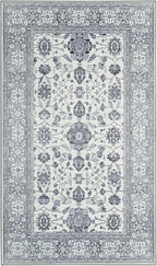 ILANGO Non Slip Runner Rugs for Hallway, 5'x7' ft Distressed Traditional Kitchen Washable, Carpet Runner Floor Mat for Indoor Entryway Bedroom Laundry Room, Easy to Clean