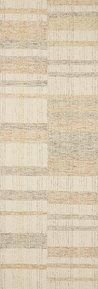 Loloi Chris Loves Julia Chris Collection CHR-04 Natural/Multi 5'-0'' x 7'-6'', .50" Pile Height, Area Rug