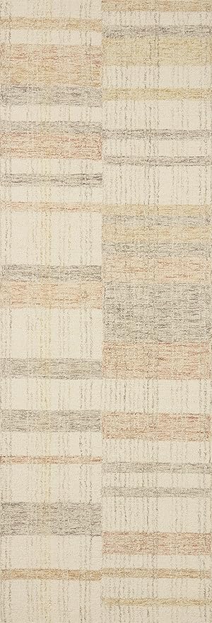 Loloi Chris Loves Julia Chris Collection CHR-04 Natural/Multi 5'-0'' x 7'-6'', .50" Pile Height, Area Rug