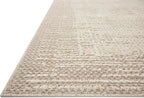 Loloi Amber Lewis Bexley Collection BEX-06 Natural/Taupe 4'-0" x 6'-0" Accent Rug Neutral, Textured, Living, Bedroom, Dining, Carpet