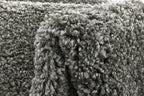 Unique Loom Solo Collection Area Rug - Calabasas (7' 10" Round, Gray)