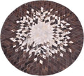 Round Area Rug – Soft and Durable Floor Mat for Living Room, Bedroom, or Entryway – Non-Slip Modern Carpet for Home Decor & Interior Styling(White 4X4)