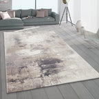 Paco Home Abstract Area Rug Artful Mottled Color Pattern in Beige Grey, Size: 6'7" x 9'6"