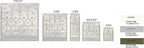 Furnish my Place Trellis Pattern Rug - 5 ft. x 8 ft, Peach, Bohemian Rug with Transitional Design