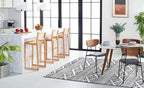 SAFAVIEH Area Rug 9x12 - Tulum Collection - Large - Ivory & Black, Moroccan Boho Tribal Design, Non-Shedding & Easy to Clean, Ideal for Living Room, Bedroom, Dining Space (TUL272B)