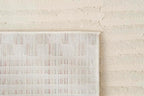 Revival Rugs Soloba 5'3"x7'10" Washable Area Rug for Living Room Bedroom - 100% Recycled Oeko-TEX Certified, Medium Pile, Beige, Cream