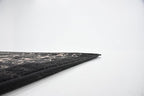 Unique Loom Taftan Collection Border Geometric Tribal Inspired Design Area Rug (7' 0 x 10' 0 Rectangular, Black/ Gray)