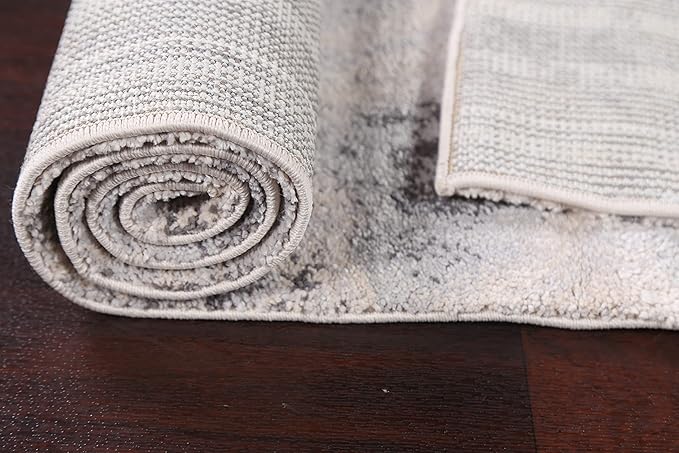 Abstract Transitional Turkish Oriental Rug 3x8