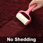 Large Shag Area Rugs 8 x 10, Plush Fuzzy Rugs for Living Room, Ultra Soft Fluffy Furry Rug for Bedroom, Indoor Carpet Nursery Rugs for Kids Room Home Decor, Burgundy