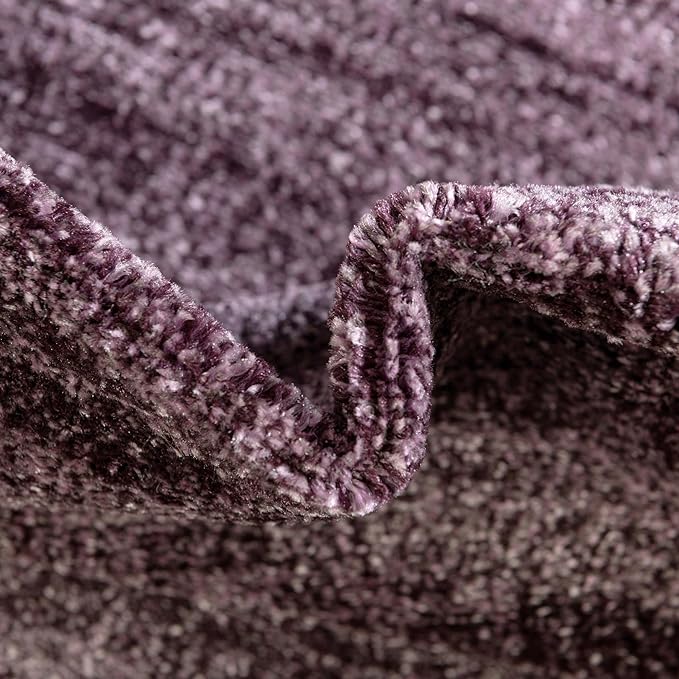 Rugs.com Angelica Collection Rug – 6' x 9' Violet Medium Rug Perfect for Bedrooms, Dining Rooms, Living Rooms