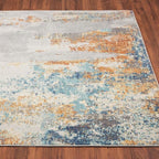 LUXE WEAVERS Euston Collection Multi 2x3 Modern Abstract Area Rug