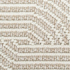 Nourison Home Textured Home Beige Ivory 2'2" x 3'9" Area Rug - Easy Clean, Non Shedding, Bed Room, Living Room, Dining Room, Kitchen (2' x 4')