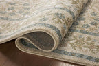 Loloi Rifle Paper Co. Laurel Collection LAU-03 Ivory/Multi 7'-10" x 10' Area Rug