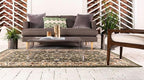 Unique Loom Sialk Hill Collection Area Rug - Washington (2' 2" x 3' 1" Rectangle Green/Hunter Green)