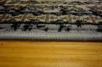 Unique Loom Taftan Collection Border Geometric Tribal Inspired Design Area Rug (2' 2 x 3' 0 Rectangular, Gray/ Black)