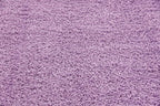 Unique Loom Solid Shag Collection Area Rug (8' Square, Lilac)