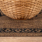 CAMILSON Outdoor Rug 5x7 Medallion Gold Modern Area Rugs for Indoor and Outdoor Patios Kitchen and Hallway Mats Washable Porch Deck Outside Carpet (Medallion Gold 5 x 7)