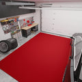Ottomanson 6'6" x 38' Hallway Runner with Scraper Pile Extra Durable Non-Slip Rug Mat for Indoor & Outdoor Use - Ideal for Kitchen, Entryway, Patio & Garage - High-Traffic Carpet, Red