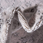 Rugs.com Leipzig Collection Area Rug – 9X12 Grey Low-Pile Rug Perfect for Living Rooms, Large Dining Rooms, Open Floorplans