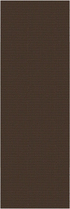 IOHOUZE Washable Runner Rug 2x7 Non Slip Runners for Hallways Entryway Runner Indoor, Kitchen Rugs Woven Cotton Floor Carpet for Kitchen Hall Entrance Bedroom, Brown