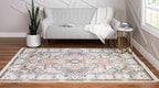 Unique Loom Narenj Collection Classic Traditional Medallion Textured Design Area Rug, 10 x 13 ft, Ivory/Tan
