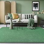 AROGAN Washable 5×7 Living Room Rug, Modern Area Rugs with Soft Memory Foam for Bedroom, Minimalist Non-Slip Indoor Floor Carpet for Dining Room Office Kids Playroom Decor, Sage Green