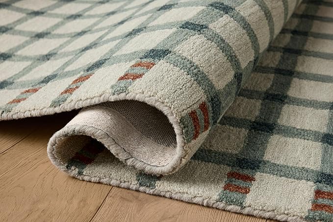 Loloi Magnolia Home by Joanna Gaines Waylon Collection WAY-02 Spa/Brick 2'-6" x 9'-9" Runner Rug