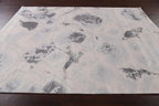Abstract Transitional Turkish Oriental Area Rug 7x10